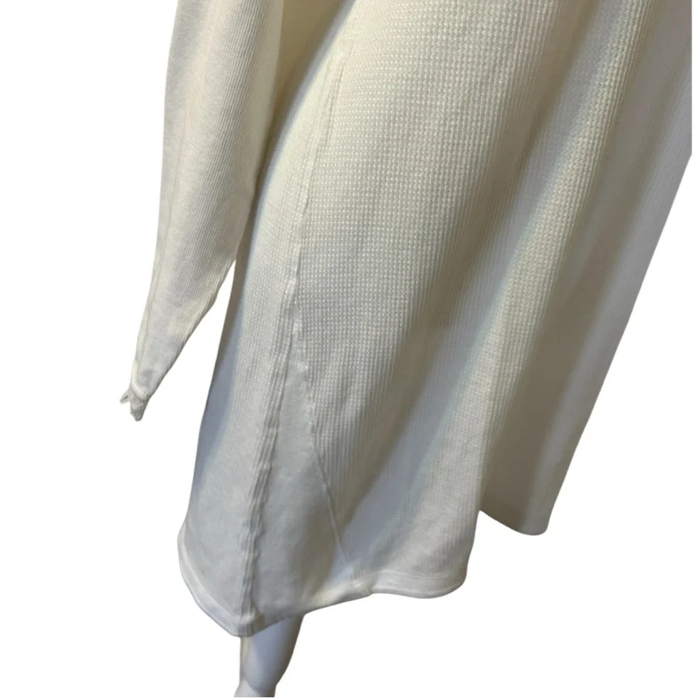 Skin Worldwide 100% Cotton Waffle Knit Night Dress - Picture 4 of 11